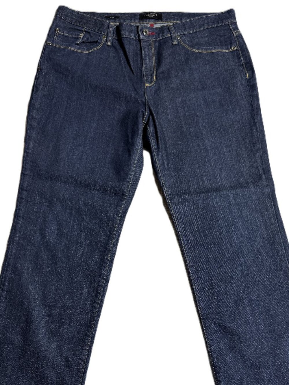 Talbots Flawless Five 16P Petite Straight Leg Dark Wash Jeans